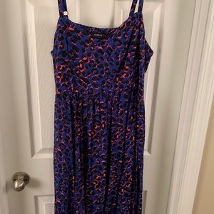 Torrid Dress with Neon Accents